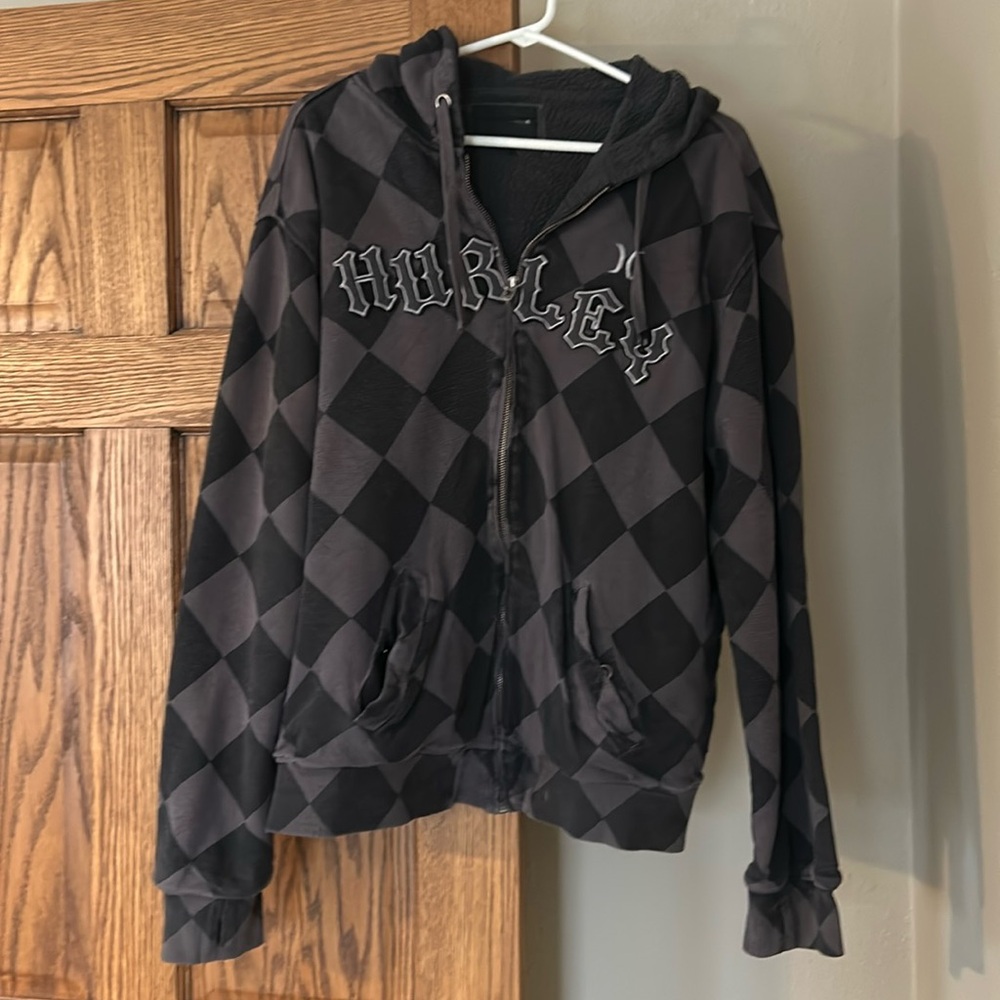 Hurley zip up Hoodie
